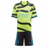 Camiseta Arsenal Emile Smith Rowe #10 Visitante Equipación para niños 2023-24 manga corta (+ pantalones cortos)